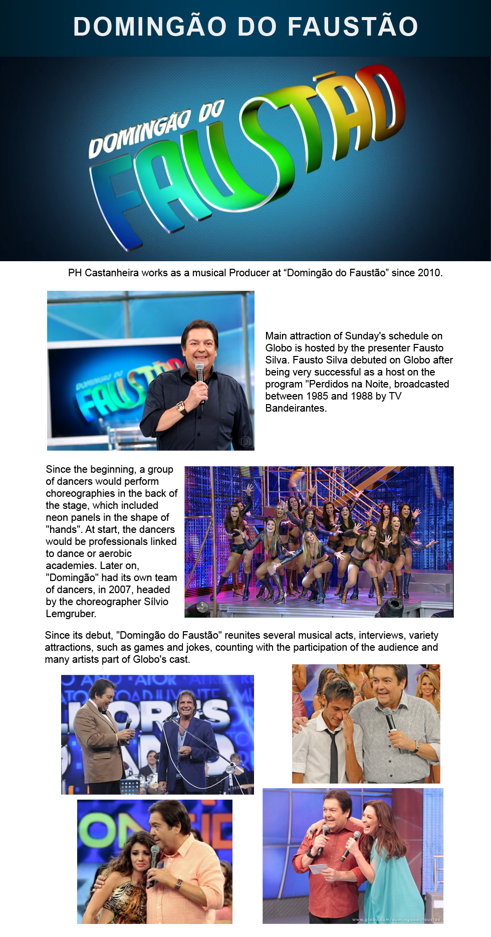 DOMINGÃO DO FAUSTÃO